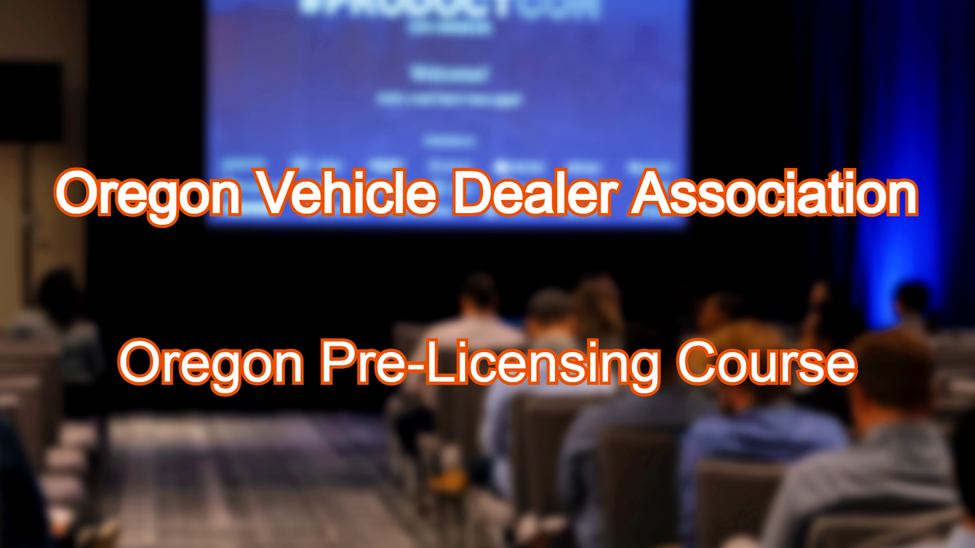 Oregon Pre-licensing